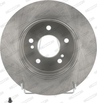 Ferodo DDF819 - Тормозной диск autospares.lv