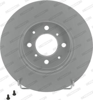 Ferodo DDF872C - Тормозной диск autospares.lv