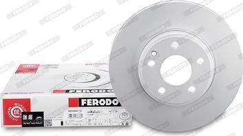 Ferodo DDF2460C-1-D - Тормозной диск autospares.lv