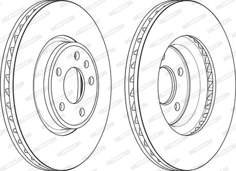 CAR MDC2745 - Тормозной диск autospares.lv