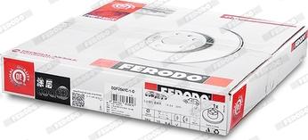 Ferodo DDF2541C-1-D - Тормозной диск autospares.lv