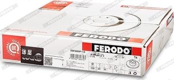 Ferodo DDF2555P-1-D - Тормозной диск autospares.lv