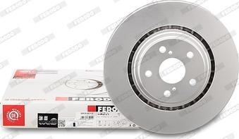 Ferodo DDF2518C-1-D - Тормозной диск autospares.lv