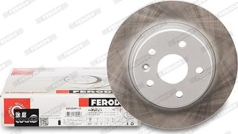 Ferodo DDF2535P-1-D - Тормозной диск autospares.lv