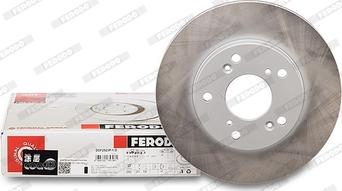 Ferodo DDF2523P-1-D - Тормозной диск autospares.lv