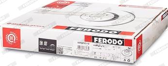 Ferodo DDF2673C-1-D - Тормозной диск autospares.lv