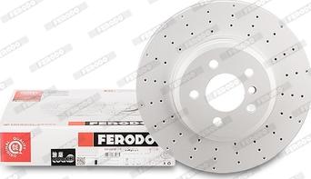 Ferodo DDF2047DC-1-D - Тормозной диск autospares.lv