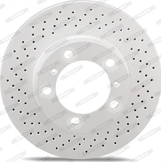 Ferodo DDF2027LDC-1-D - Тормозной диск autospares.lv