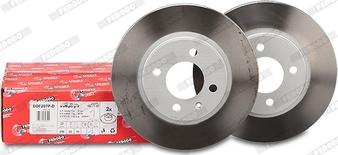 Ferodo DDF207P-D - Тормозной диск autospares.lv