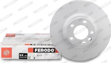 Ferodo DDF2101LC-1-D - Тормозной диск autospares.lv