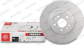 Ferodo DDF2203C-1-D - Тормозной диск autospares.lv