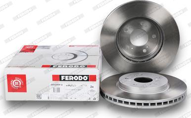 Ferodo DDF2280P-D - Тормозной диск autospares.lv