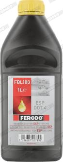 Ferodo FBL100 - Тормозная жидкость autospares.lv