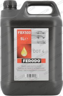 Ferodo FBX500 - Тормозная жидкость autospares.lv