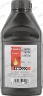 Ferodo FBX050 - Тормозная жидкость autospares.lv