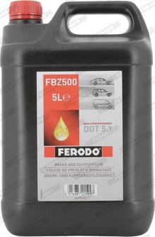 Ferodo FBZ500 - Тормозная жидкость autospares.lv