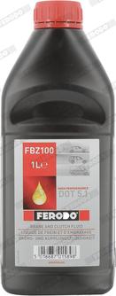 Ferodo FBZ100 - Тормозная жидкость autospares.lv