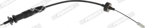 Ferodo FCC422835 - Трос, управление сцеплением autospares.lv