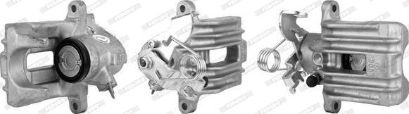 Ferodo FCL694935 - Тормозной суппорт autospares.lv