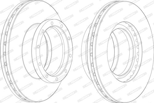 Mercedes-Benz JAE0110400112 - Тормозной диск autospares.lv