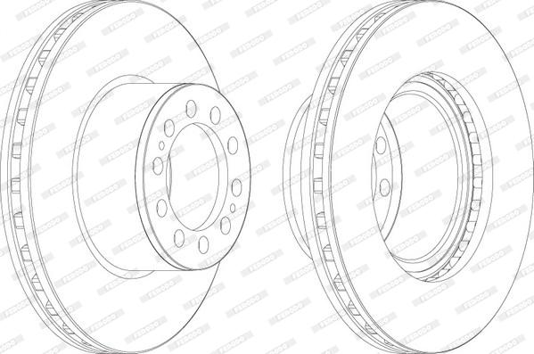 ZF 33642 01 - Тормозной диск autospares.lv