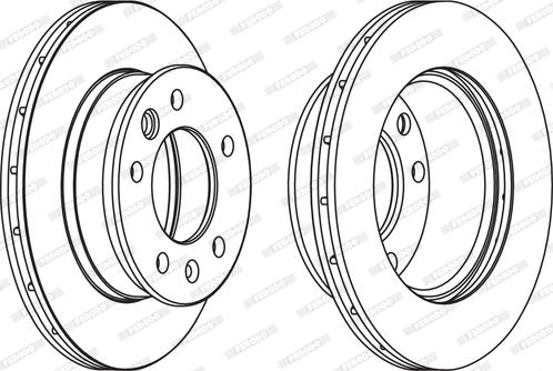 Ferodo FCR228C - Тормозной диск autospares.lv