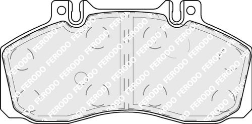 Ferodo FCV879 - Тормозные колодки, дисковые, комплект autospares.lv