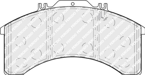 Ferodo FCV773 - Тормозные колодки, дисковые, комплект autospares.lv