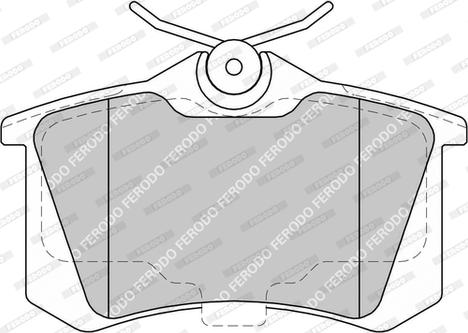 Ferodo FDB4903-D - Тормозные колодки, дисковые, комплект autospares.lv