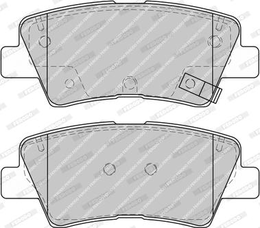 Ferodo FDB4919-D - Тормозные колодки, дисковые, комплект autospares.lv