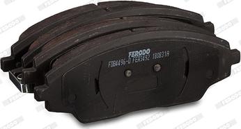 Ferodo FDB4496-D - Тормозные колодки, дисковые, комплект autospares.lv