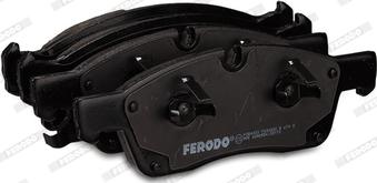 Ferodo FDB4403 - Тормозные колодки, дисковые, комплект autospares.lv