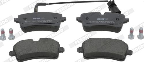 Ferodo FDB4410 - Тормозные колодки, дисковые, комплект autospares.lv