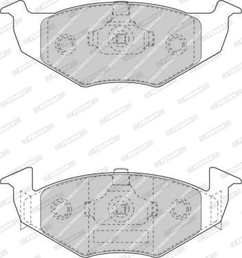 Ferodo FDB4431 - Тормозные колодки, дисковые, комплект autospares.lv