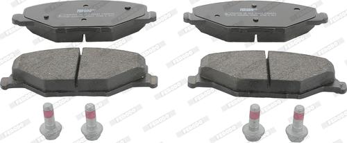 Ferodo FDB4590 - Тормозные колодки, дисковые, комплект autospares.lv