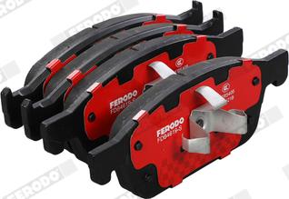 Ferodo FDB4619-S - Тормозные колодки, дисковые, комплект autospares.lv