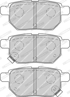 Ferodo FDB4042-D - Тормозные колодки, дисковые, комплект autospares.lv