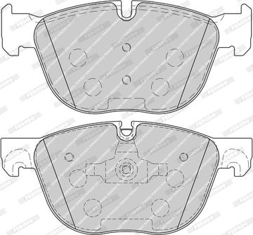 Ferodo FDB4052-D - Тормозные колодки, дисковые, комплект autospares.lv