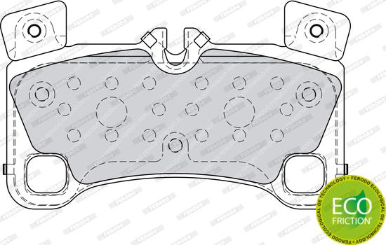 Ferodo FDB4065 - Тормозные колодки, дисковые, комплект autospares.lv