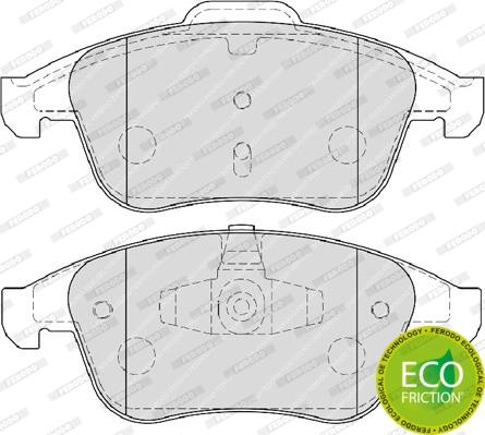 Ferodo FDB4068 - Тормозные колодки, дисковые, комплект autospares.lv