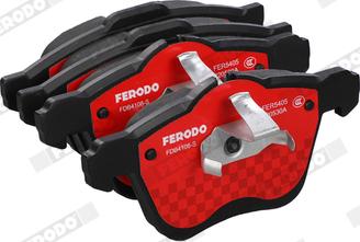 Ferodo FDB4108-S - Тормозные колодки, дисковые, комплект autospares.lv
