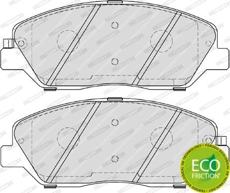 Ferodo FDB4111 - Тормозные колодки, дисковые, комплект autospares.lv