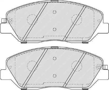 Koreastar KBPH-132 - Тормозные колодки, дисковые, комплект autospares.lv