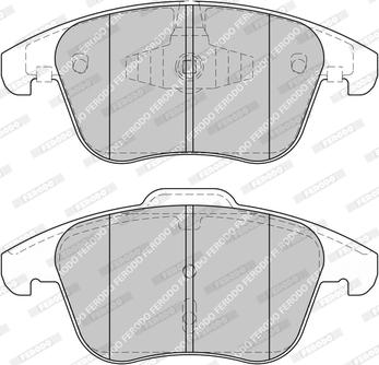 Valeo 606539 - Тормозные колодки, дисковые, комплект autospares.lv