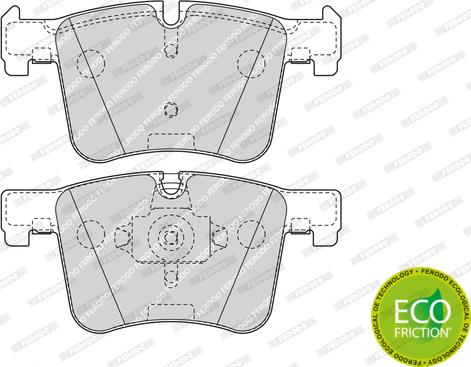 Ferodo FDB4394 - Тормозные колодки, дисковые, комплект autospares.lv