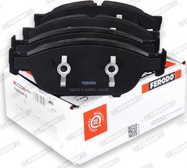 Ferodo FDB4397-D - Тормозные колодки, дисковые, комплект autospares.lv