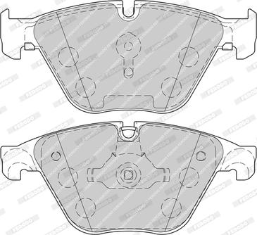 Ferodo FDB4382-D - Тормозные колодки, дисковые, комплект autospares.lv