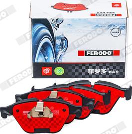 Ferodo FDB4382-S - Тормозные колодки, дисковые, комплект autospares.lv