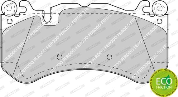 Ferodo FDB4373 - Тормозные колодки, дисковые, комплект autospares.lv