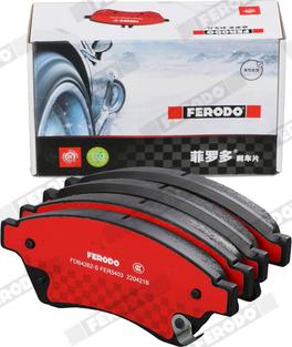 Ferodo FDB4262-S - Тормозные колодки, дисковые, комплект autospares.lv